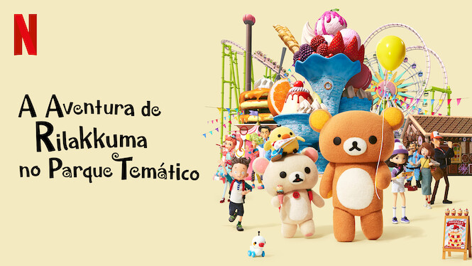 A Aventura de Rilakkuma no Parque Temático